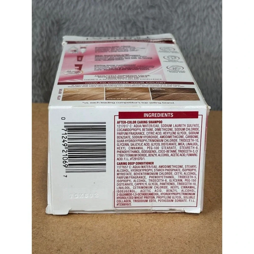 L'Oreal Paris Excellence Creme Permanent  Color 8 Medium Blonde Gray Coverage